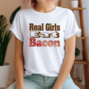 Camiseta Amante Divertido y Adorable del Tocino