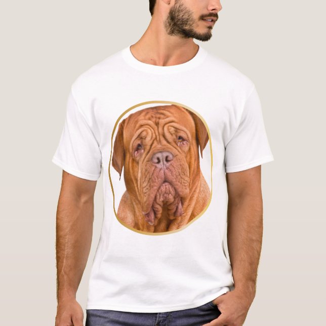 Camiseta Amante Dogue de dordeaux (Anverso)