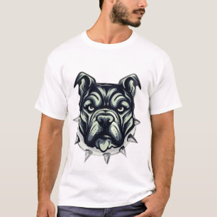 Camiseta Amante fiero del pitbull bulldog
