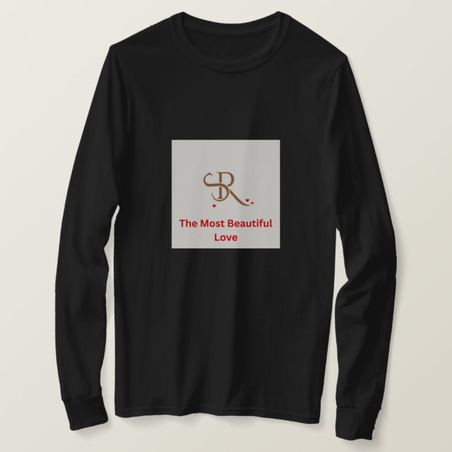 Camiseta Amante más hermoso (Anverso del diseño)