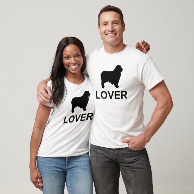 Camiseta amante pastor australiano (Unisexo)