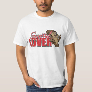 Camiseta Amante T de la ardilla