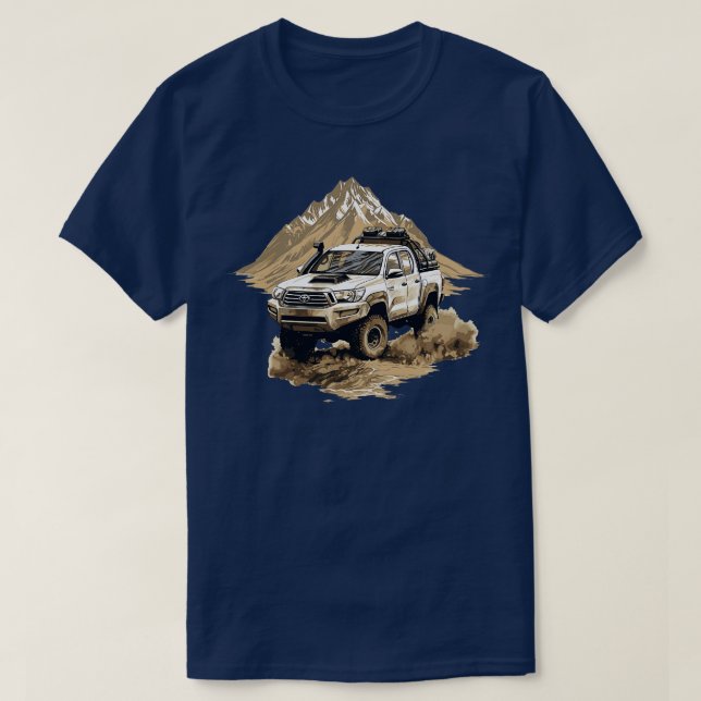 Camiseta Amante Toyota Hilux (Diseño del anverso)