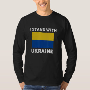 Camiseta Amante ucraniano apoyo la bandera de Ucrania