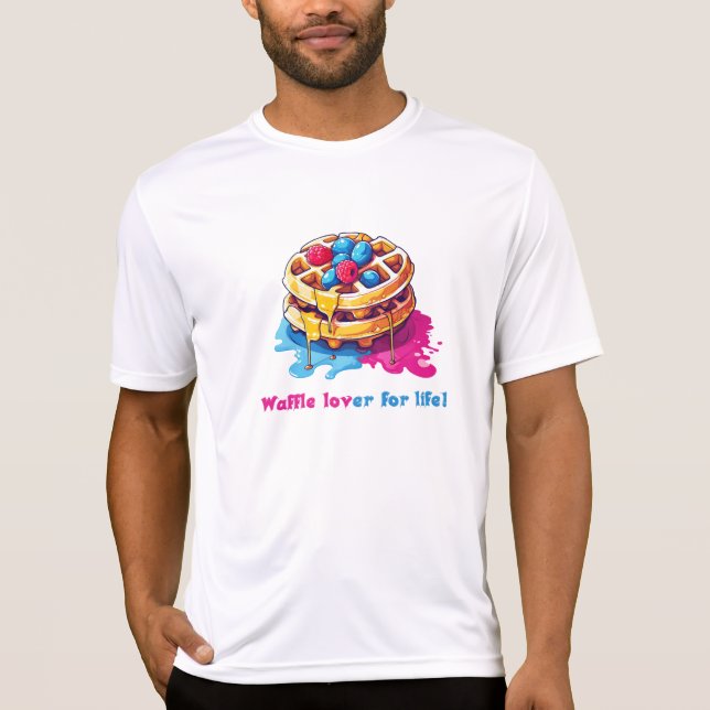Camiseta Amante Waffle (Anverso)