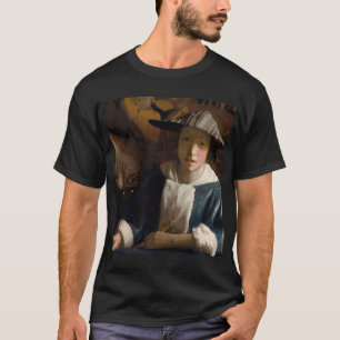 Camiseta Amante y criada de Johannes Vermeer