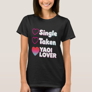 Camiseta Amante Yaoi Soltero Ocupado