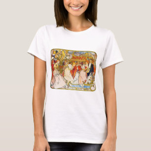 Camiseta Amantes, Alphonse Mucha