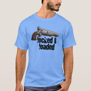 Camiseta Amantes bloqueados del arma cargado