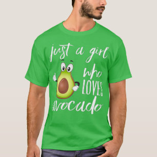 Camiseta Amantes De Aguacates Para Chicas