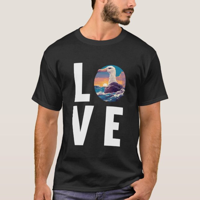 Camiseta Amantes de Albatros Albatros (Anverso)