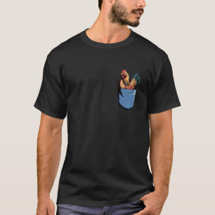 Camiseta Amantes de animales de granja de pollitos de bolsi
