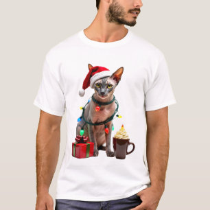 Camiseta Amantes de Animales Domésticos Gato Sphynx Lindo C