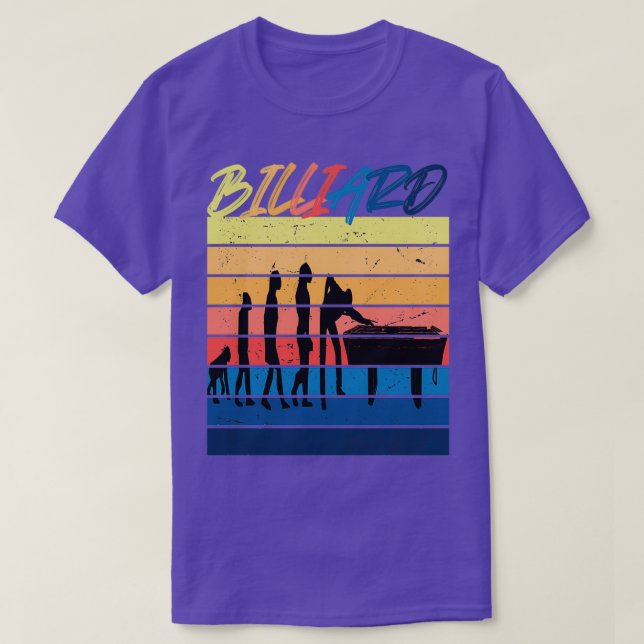 Camiseta Amantes de Billiard divertidos Gift Idea Trimezcla (Diseño del anverso)