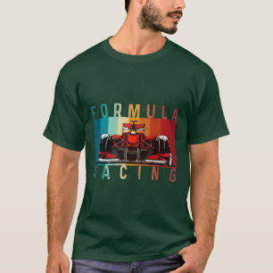 Camiseta Amantes de carreras de fórmula retro vintage amigo