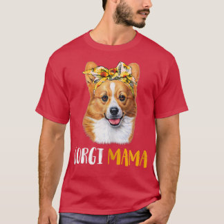 Camiseta Amantes de Corgi Mama Doie Mom