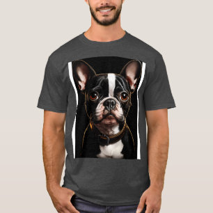 Camiseta Amantes de Cute Boston Terrier perros Boston Terri