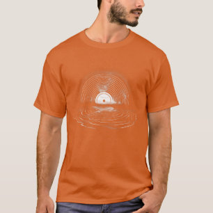 Camiseta Amantes de discos de vinilo de mujeres Vinilo Luna