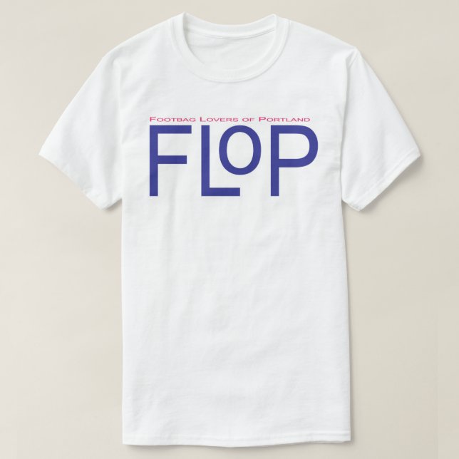 Camiseta Amantes de Footbag del fracaso de Portland (Diseño del anverso)