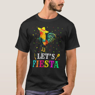 Camiseta Amantes de Gallinas de Mujeres Fiesta Cinco De 