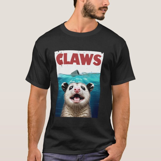 Camiseta Amantes de gato divertidos y honrados de la basura (Anverso)