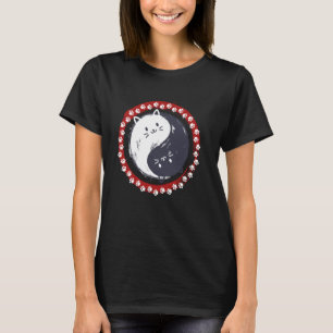 Camiseta Amantes de gatos de China Símbolo chino gato Signo