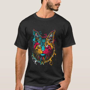 Camiseta Amantes de gatos MAINE COON Dueño de gatos Main Co