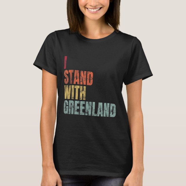 Camiseta Amantes de Groenlandia estoy de acuerdo con Groenl (Anverso)