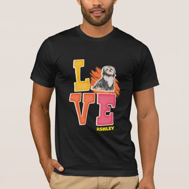 Camiseta Amantes de Havana color lindo (Anverso)