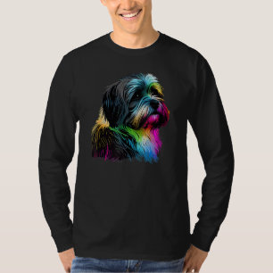 Camiseta Amantes de Havaneses del Pop Dog Pop Art