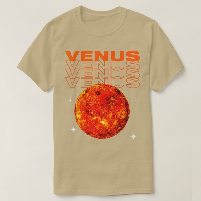 Camiseta Amantes de la astronomía del planeta Venus, amante (Diseño del anverso)