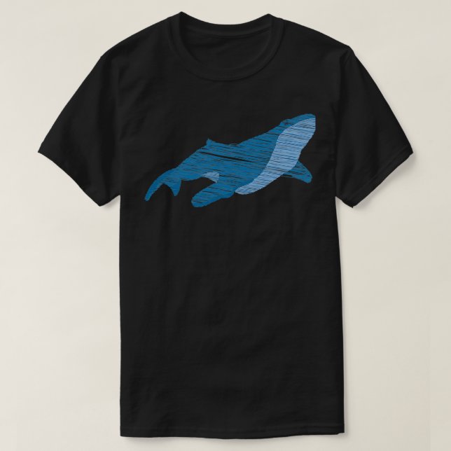 Camiseta Amantes de la ballena (Diseño del anverso)