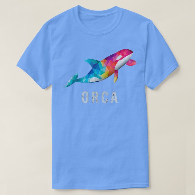 Camiseta Amantes de la ballena asesinos de orca Dolor polig (Diseño del anverso)