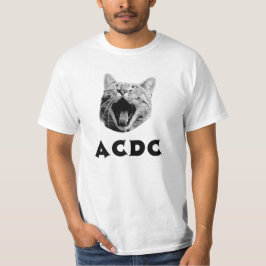 CAMISETA AMANTES DE LA BANDA DE MÚSICA METALIZADO DE ACDC M