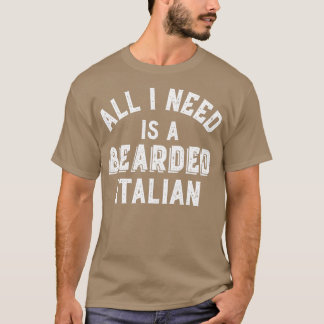 Camiseta Amantes De La Barba Todo Lo Que Necesito Un Oso De