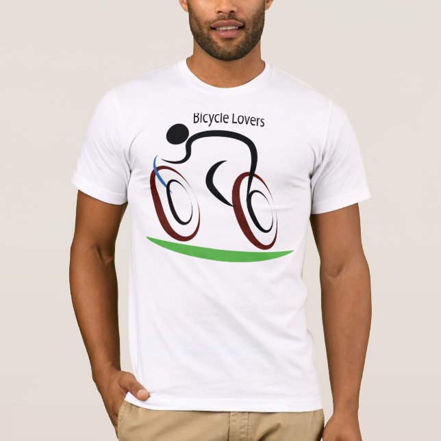 Camiseta Amantes de la bicicleta (Anverso)