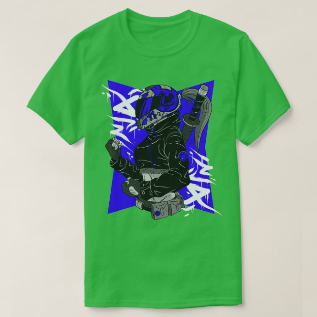 Camiseta amantes de la bicicleta chica chicas 1 (Diseño del anverso)