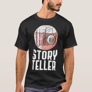 Camiseta Amantes de la cámara fotográfica Guay Visual Story