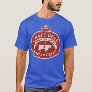 Camiseta Amantes de la cerveza Craft - San Angelo Texas