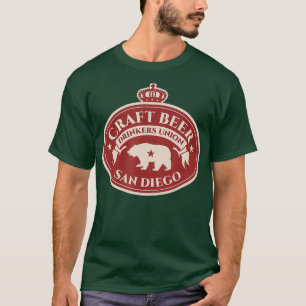 Camiseta Amantes de la cerveza Craft San Diego California