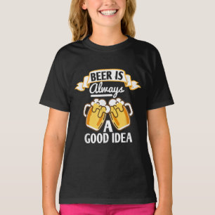 Camiseta Amantes De La Cerveza La Cerveza Es Siempre Una B