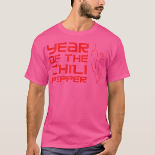 Camiseta Amantes De La Comida Chili Spicy Año Del Pimienta