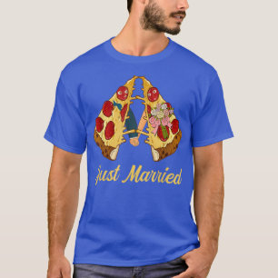 Camiseta Amantes de la comida pizzaholic de Pizza Slice rec