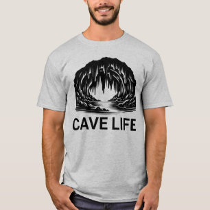 Camiseta Amantes de la Cueva de Cave Life Caver Climbing Ca