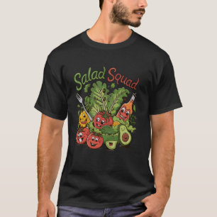 Camiseta Amantes de la ensalada fresca y caprichosa