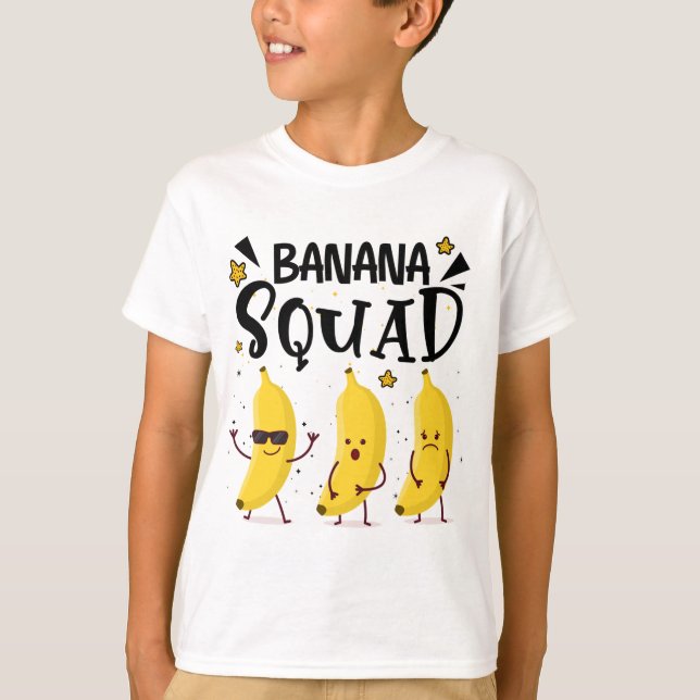 Camiseta Amantes de la fruta bananera en verano (Anverso)