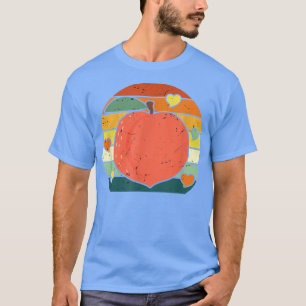 Camiseta Amantes de la fruta del verano tropical Peach Retr