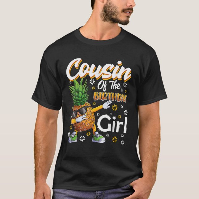 Camiseta Amantes de la fruta primo de la piña Chica de cump (Anverso)
