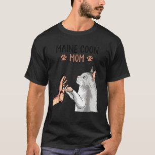 Camiseta Amantes de la gata madre Coon de Maine 