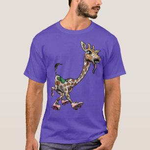 Camiseta amantes de la jirafa chica giraffe (2)